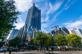 Warm Cloudy day in Downtown Pittsburgh, Pennsylvania