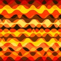 Warm color seamless pattern