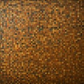 Warm colored mosaic checkered texture Royalty Free Stock Photo