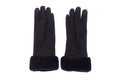 Warm female gloves