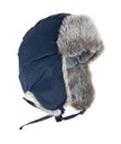 Warm fur cap Royalty Free Stock Photo