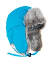 Warm fur cap Royalty Free Stock Photo
