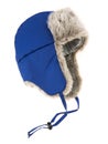 Warm fur cap Royalty Free Stock Photo