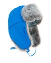Warm fur cap Royalty Free Stock Photo