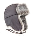 Warm fur cap Royalty Free Stock Photo