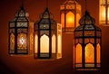 the warm glow of a traditional Ramadan lantern, the cultural significance of Muslim lanterns.