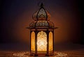 the warm glow of a traditional Ramadan lantern, the cultural significance of Muslim lanterns.