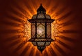 the warm glow of a traditional Ramadan lantern, the cultural significance of Muslim lanterns.