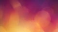 Warm orange and purple sunset gradient background with blurred bokeh lights for abstract design wallpaper Royalty Free Stock Photo