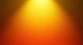 Warm Orange Yellow Gradient Spotlight Background with Subtle Texture Royalty Free Stock Photo