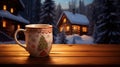 warm holiday coffee