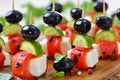 Greek finger food with feta cheese Royalty Free Stock Photo