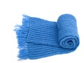 Warm knitted scarf Royalty Free Stock Photo