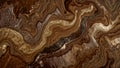 Brown Marble Abstract Swirls Royalty Free Stock Photo