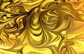 Warm milk and honey abstract background in metallic gold and white.