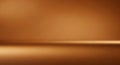 Warm Minimal Studio Background with Soft Horizon Light and Beige Gradient Royalty Free Stock Photo