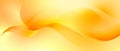 Warm Orange Abstract Flowing Background with Smooth Waves