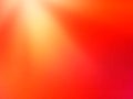 Warm Red Gradient Background with Yellow Light Flare in Corner Royalty Free Stock Photo