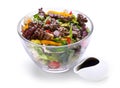 Warm salad with chicken liver Royalty Free Stock Photo