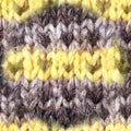 Warm Seamless Woven Texture. Wool Knit Closeup.