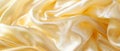 Warm shades of golden yellow intermingle with creamy whites, forming a graceful flow of winding forms reminiscent of