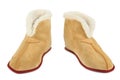 Warm slippers Royalty Free Stock Photo