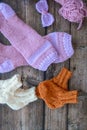 Warm and soft girl socks, winter fashion, made of wool