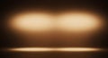 Warm Spotlight Background with Subtle Glow Royalty Free Stock Photo