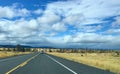 Warm Springs Highway in eastern Oregon Royalty Free Stock Photo