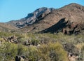 Warm Springs Wilderness area, western Arizona Royalty Free Stock Photo