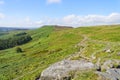 A warm summer day on the path to Higger Tor