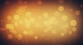 A warm-toned abstract image showing a bokeh effect with circular light spots in