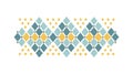 Warm-toned geometric diamond pattern for inviting designs, vector design Generative AI Royalty Free Stock Photo