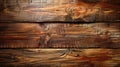 Warm-toned wooden planks with rich textures and patterns. Royalty Free Stock Photo