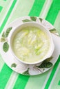 Warm vegetables soup Royalty Free Stock Photo