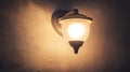 Warm Wall Light Glow Royalty Free Stock Photo