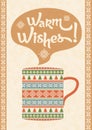 Warm wishes poster