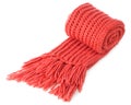 Warm wool scarf Royalty Free Stock Photo