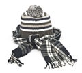 Warm woolen knitted winter hat