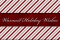 Warmest Holiday Wishes Message