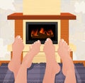 Warming feet