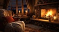warmth cozy by fire