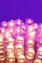 Warmwhite LEDs Royalty Free Stock Photo