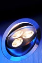 Warmwhite triple-LED Royalty Free Stock Photo