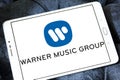 Warner Music Group logo Royalty Free Stock Photo