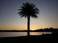 Warners Bay on Lake Macquarie at sunset, Australia Royalty Free Stock Photo