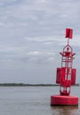 A warning buoy Royalty Free Stock Photo