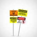 Warning and Caution Signs