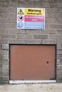 Warning Confined Space Sign No Unauthorised Entry Sign Health And Safety Construction Site Access Door