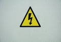 Warning about dangerous electricity